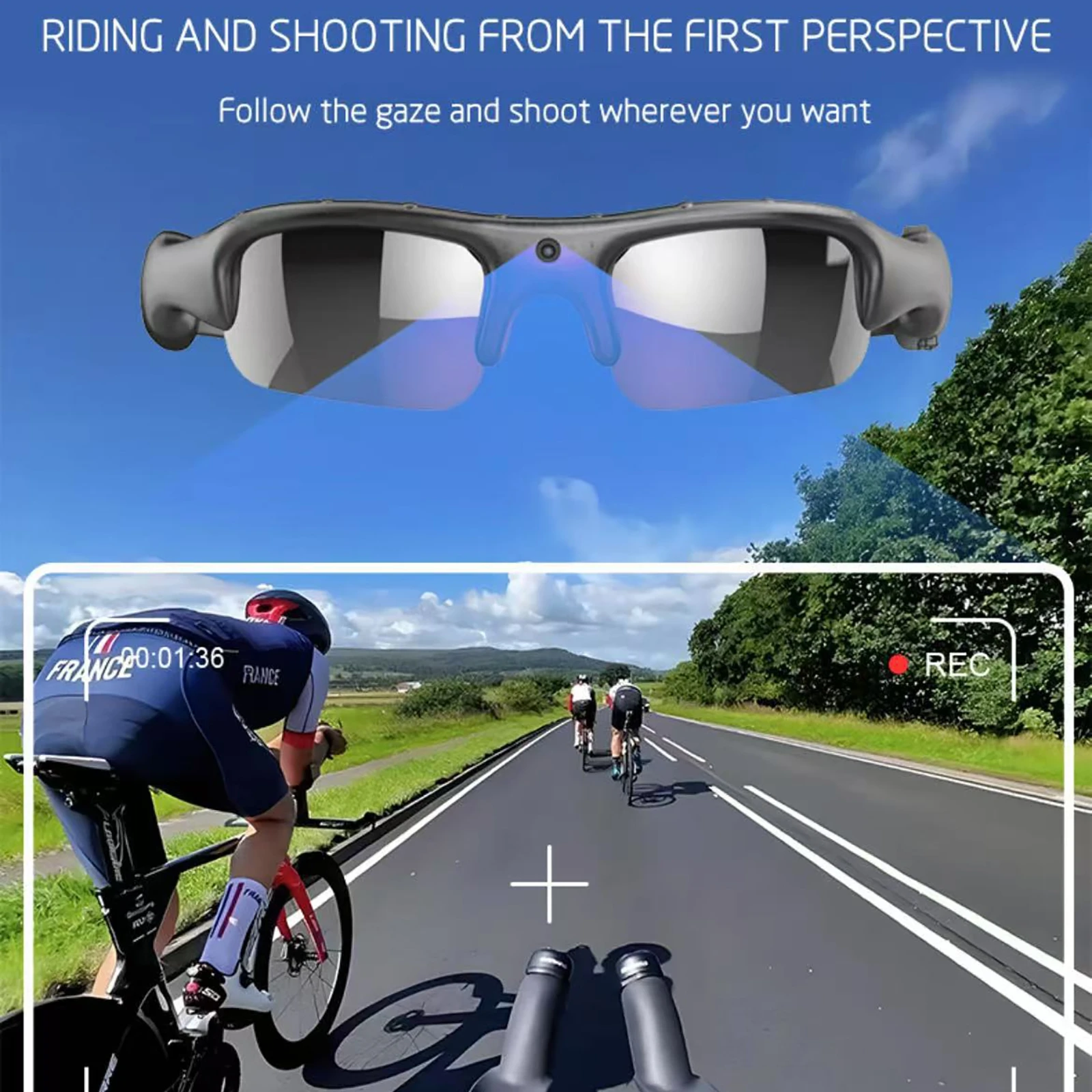 Lunettes intelligentes WIFI 10 - Smart Glasses Lens avis et prix